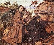 Jan Van Eyck Stigmatization of St Francis oil painting